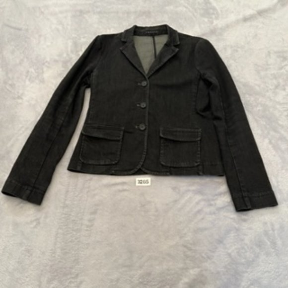 Theory Women's Jean Jacket 10 - Picture 14 of 14